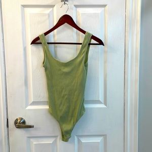 EUC green bodysuit